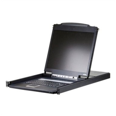 ATEN Rack konzola CL1308N, 19", 1280 x 1024, 1U, crna